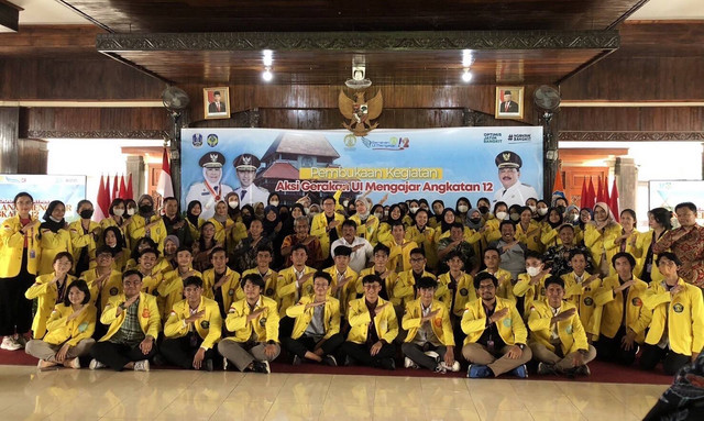 Pembukaan Kegiatan Aksi Gerakan UI Mengajar Angkatan 12