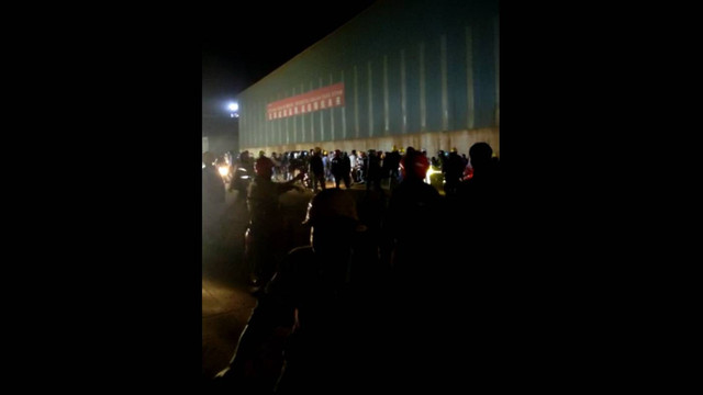 Kerusuhan di PT GNI Morowali. Foto: Dok. Istimewa
