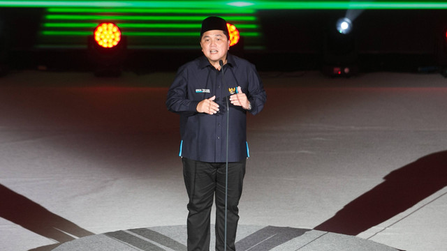 Menteri BUMN Erick Thohir. FOTO: Agung Santoso