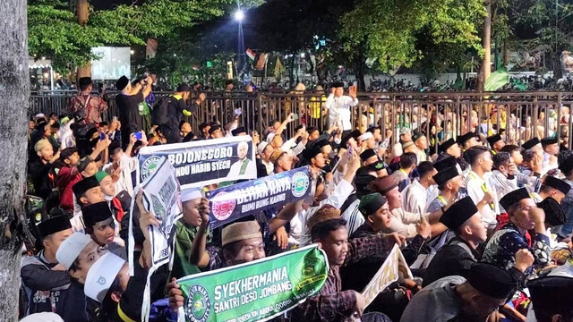 Selawatan peringatan 1 abad NU di Pura Mangkunegaran, Solo, Selasa (17/01/2023). FOTO: Pura Mangkunegaran. FOTO: Agung Santoso