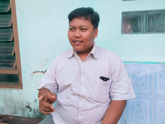 Ansaresi Alfajri Laksawukir, 20, Mahasiswa Universitas Amikom Purwokerto, sumber: penulis