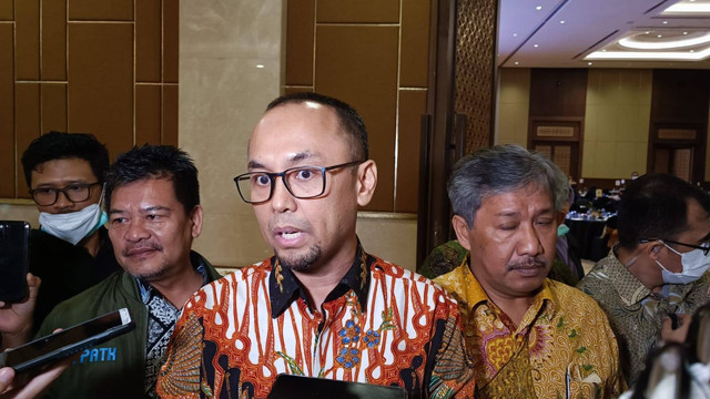 Kepala PPATK Ivan Yustiavandana pada Rapat Koordinasi PPATK Tahun 2023 di Hotel Sultan, Jakarta, (19/1/2023). Foto: Thomas Bosco/kumparan