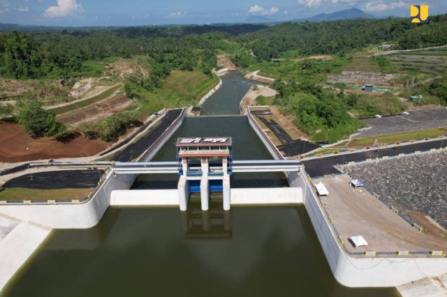 Bendungan Kuwil Kawangkoan, Sulawesi Utara. Foto: Kementerian PUPR