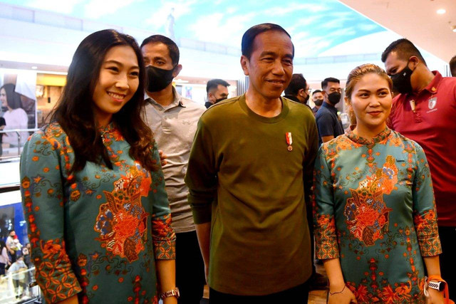 Presiden Joko Widodo berkunjung ke Manado Town Square, Manado, Kamis (19/1/2023). Foto: Rusman/Biro Pers Sekretariat Presiden