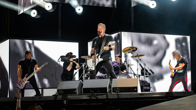 Metallica. Foto: AFP/SUZANNE CORDEIRO.