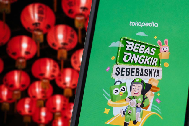 Fitur bebas ongkir di Tokopedia. Foto: Tokopedia
