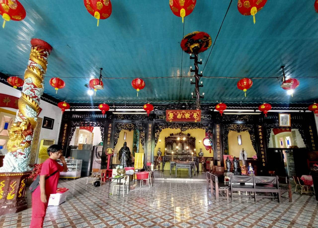 Klenteng Boen Bio di kawasan Kapasan, Surabaya. Foto-foto: Masruroh/Basra