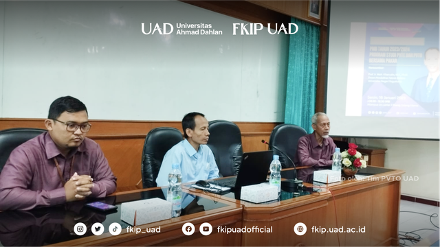 Foto pembukaan FGD oleh Kaprodi PVTO | Foto oleh: Tim Humas PVTO UAD