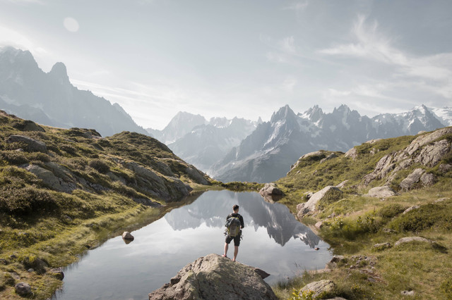 Ilustrasi Kata-kata Pemandangan Gunung, Foto: Unsplash/Clémence Bergougnoux