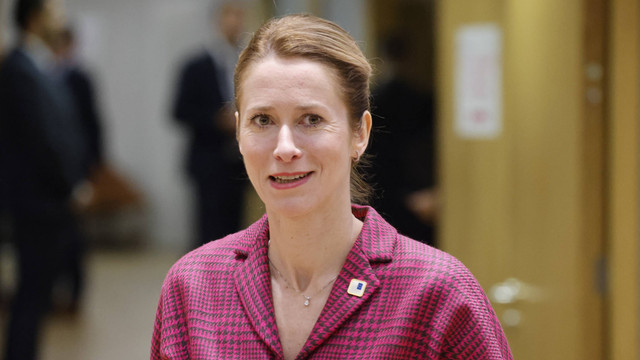 PM Estonia Kaja Kallas. Foto: Ludovic MARIN / AFP