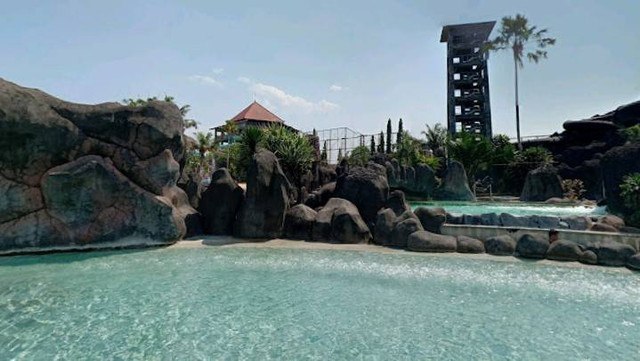 Pandawa Water World tempat wisata Sukoharjo, foto: Google street view