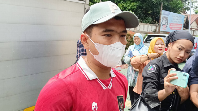 Hadiri Agenda Mediasi, Putra Siregar Tiba di Pengadilan Agama Jakarta Timur. Foto: Aprilandika Pratama/kumparan