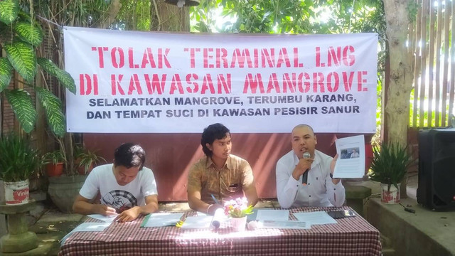 Jumpa pers Walhi Bali - IST