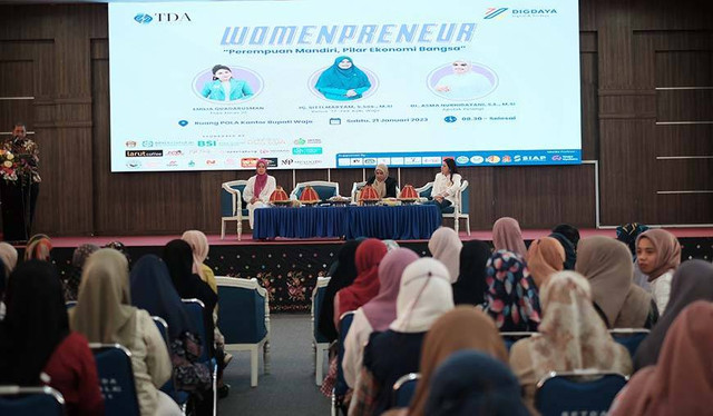 TDA Wajo menggelar Talkshow Womenpreneur. dok