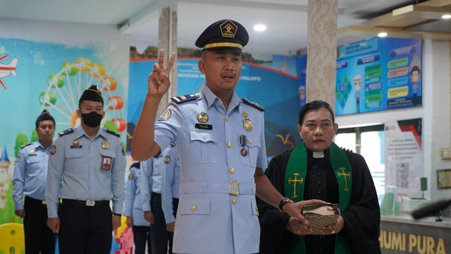 Pelantikan dan Pengambilan Sumpah Pejabat Administrasi Kantor Imigrasi Kelas III Non TPI Palopo (dok. HumasKAPOLO)