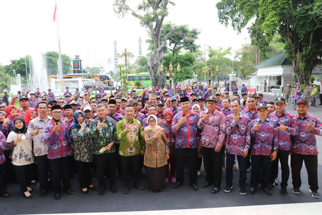 Ratusan Perangkat Desa Ikut Silatnas PPDI di Jakarta, Ini Pesan Bupati Jombang
