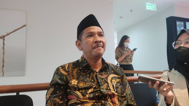 Staf Ahli Menteri Agama Bidang Hukum dan HAM Abu Rokhmad di Universitas Atmajaya, Jakarta, Rabu (25/1). Foto: Jonathan Devin/kumparan