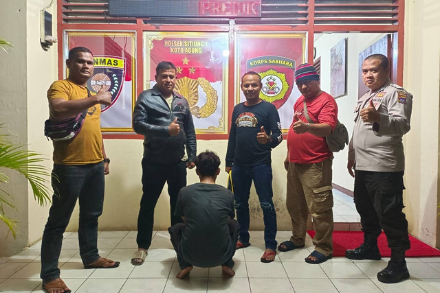 Limin (24), pelaku pencurian uang kasir milik J&T Express. Foto: Dok. Istimewa