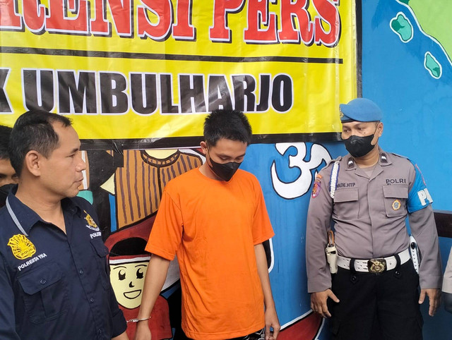 Bulsam alias Bul yang nekat lakukan aksi pencurian di Yogyakarta. Foto: Tugu Jogja