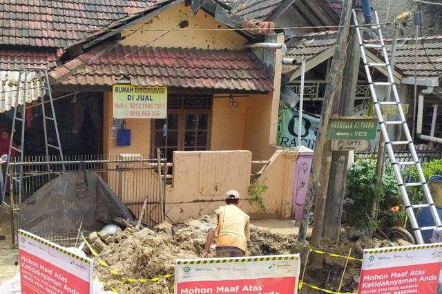 5 rumah di Tangerang rusak akibat ledakan pipa gas PGN. Foto: Dok. Istimewa