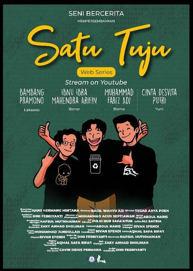 Cover Web Series "Satu Tuju" - Imagine by : www.instagram.com/satutujuwebseries/