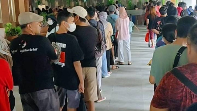 Jumlah kunjungan Solo Safari di hari kedua, Sabtu (28/01/2023) mencapai 2.500 kunjungan. FOFO: Fernando Fitusia