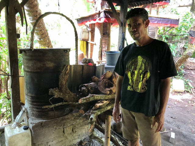  I Made Merta, salah-satu petani arak di Karangasem, Bali - IST