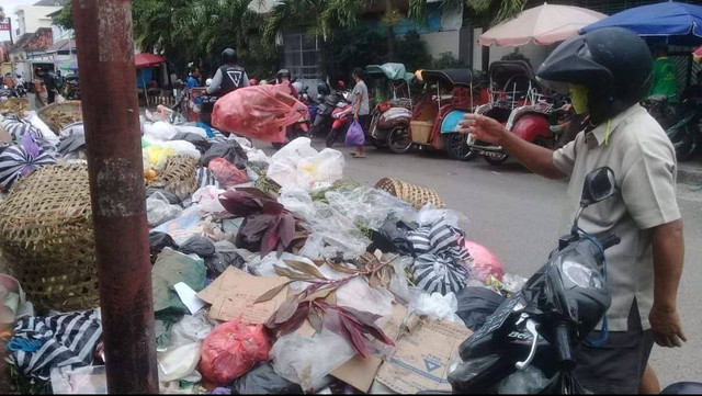 Tumpukan sampah. Foto: Tugu Jogja