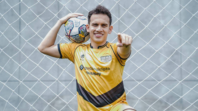 Egy Maulana Vikri resmi merapat ke Dewa United. Foto: dok. Dewa United FC
