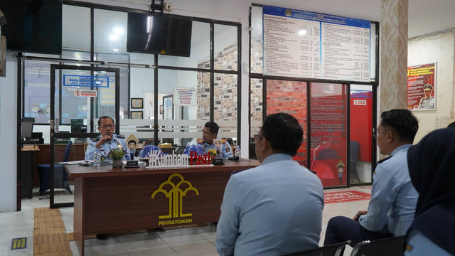 Penguatan Tugas dan Fungsi Keimigrasian oleh Kepala Divisi Keimigrasian Kementerian Hukum dan HAM RI Sulsel (dok. HumasKAPOLO)