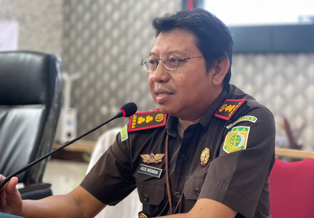 Kajari Halmahera Utara, Agus Wirana Eko Saputro. Foto: Samsul/cermat