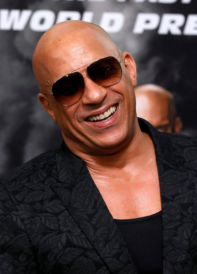 Vin Diesel menghadiri Universal Pictures "F9" World Premiere di TCL Chinese Theater pada 18 Juni 2021 di Hollywood, California. Foto: Frazer Harrison/Getty Images