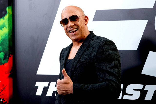 Vin Diesel bintang utama saga Fast and Furious. Foto: Frazer Harrison/Getty Images
