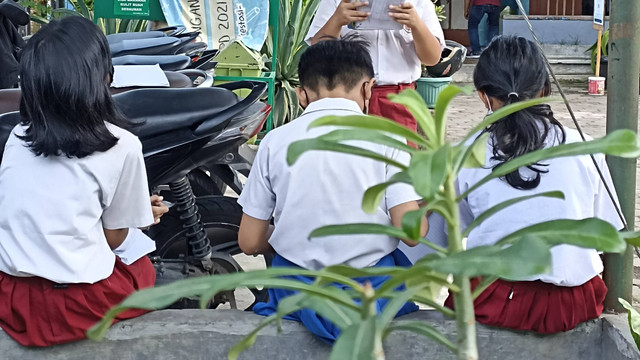 Ilustrasi anak sekolah. Foto: Tugu Jogja