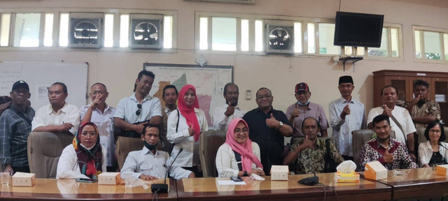 Karyawan shelter Trans Jogja yang kena PHK. Foto: Istimewa