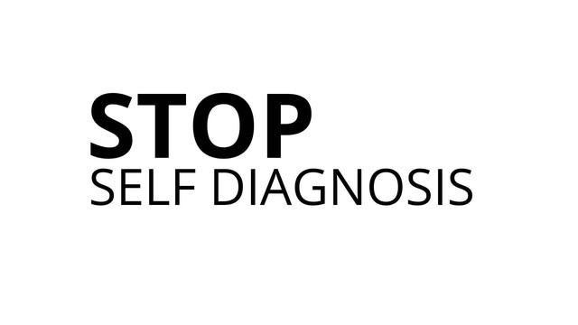 Ilustri/seruan bahaya self diagnosis. Kredit: Bani Akbar