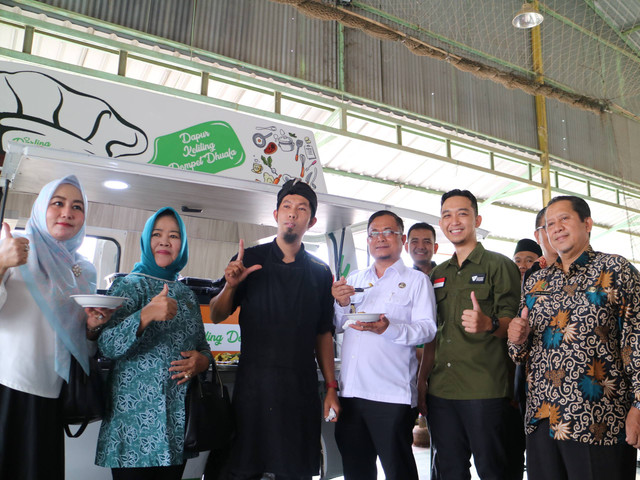 Ket: Inovasi Penyaluran dan Pemberdayaan Zakat,Dompet Dhuafa Lampung Luncurkan Dapur Keliling (Darling) | (Dokumentasi DD Lampung/Latifah Lustikasari)