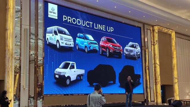 Mobil listrik baru DFSK yang akan diluncurkan di IIMS 2023. Foto: Aditya Pratama Niagara/kumparan