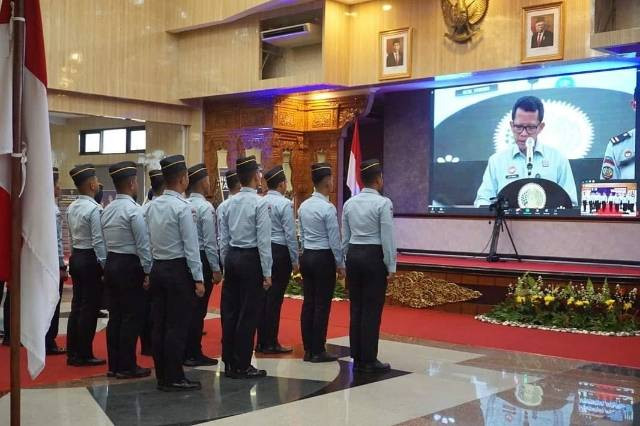 20 Lulusan POLTEKIP di Wilayah Kumham Jateng Resmi Dilantik PNS
