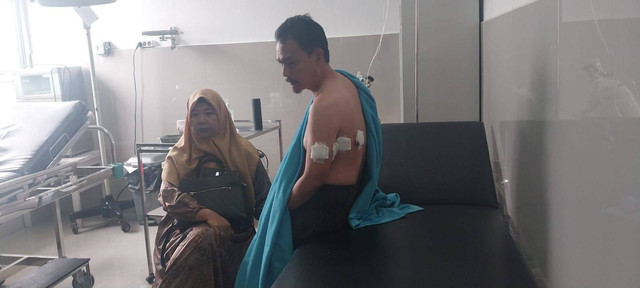 Penembakan eks Sekjen Pemuda Muhammadiyah Foto: Dok. Istimewa