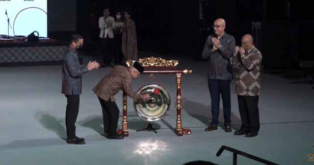 Wakil Presiden RI, Ma'ruf Amin, saat membuka ASEAN Tourism Forum (ATF). Foto: istimewa