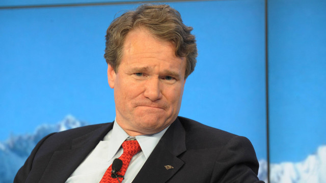 Brian T. Moynihan, Chief Executive Officer Bank of America dalam Forum Ekonomi Dunia di Davos pada 25 Januari 2013. Foto: Eric Piermont/AFP 