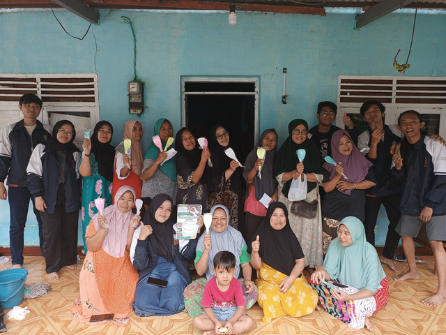 Dokumentasi pembuatan pupuk kompos_Istiqomah Muryaningsih_Universitas Diponegoro