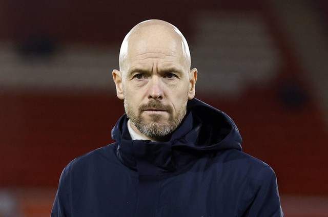 Pelatih Manchester United (MU), Erik ten Hag. Foto: Action Images via Reuters/Peter Cziborra
