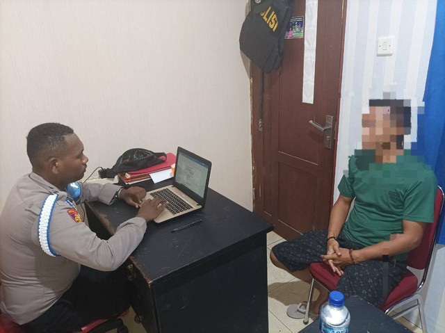 Propam Polres Sorong Selatan telah melakukan pemeriksaan terhadap RB