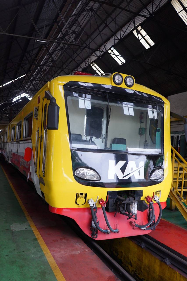 Kereta penolong KAI. Foto: KAI