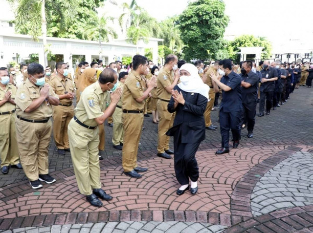 Gubernur Jatim Khofifah Indar Parawansa. Dok: JatimNow