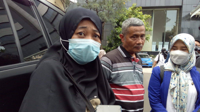 Soraya Rabaisa, warga RT 04/03 Kelurahan Jatiwarna, Kota Bekasi yang rumahnya dipatok Bripka Madih. Foto: Ananta Erlangga/kumparan