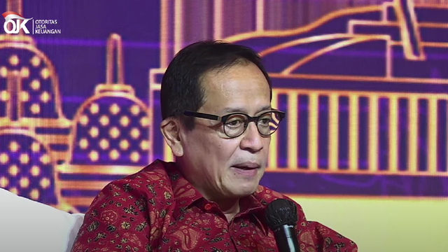 Kepala Eksekutif Pengawas Perbankan OJK Dian Ediana Rae di Pertemuan Tahunan Industri Jasa Keuangan 2023, Senin (6/2/2023). Foto: Dok. Istimewa