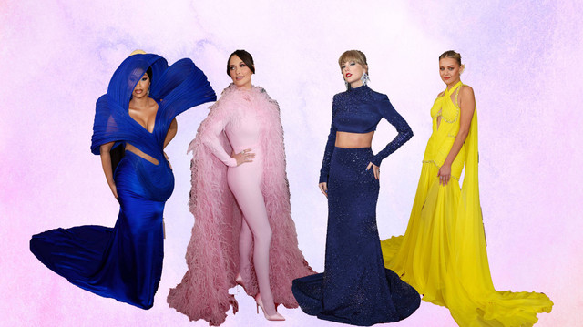 7 Gaya Musisi & Selebriti di Karpet Merah Grammy Awards 2023. Foto: David Swanson/Reuters dan kumparan